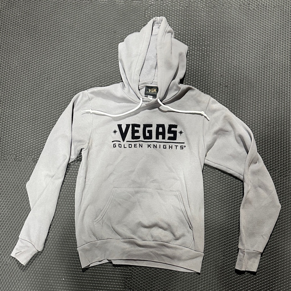 GK Light Gray Vegas Golden Knights Unisex Hoodie
